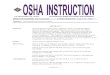 DIRECTIVE NUMBER: PER 04-00-005 EFFECTIVE DATE · OSHA Instruction CPL 02-02-054, Respiratory Protection Program Guidelines, 7/14/2000. OSHA Instruction HSO 01-00-001, National Emergency