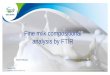 Fine milk compositional analysis by FTIR Steve... Confidential to Fonterra Co-operative Group Page 3