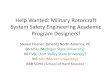 Help Wanted: Military Rotorcraft System Safety Engineering ... · Engineers 3 Application of statistics for estimation and inference using parametric and nonparametric methods. Descriptive