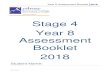 Year 8 Assessment Booklet - Sydney Secondary College ... · Year 8 Assessment Booklet 2018 3 | Page Year 7 & 8 Assessment Policy timing of assessment tasks in relation to the sequence