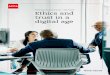 Professional accountants – the future: Ethics and trust in ... · © The Association of Chartered Certified Accountants August 2017 About ACCA ACCA (the Association of Chartered