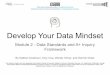 Develop Your Data Mindset - North Dakota...Develop Your Data Mindset Module 2 - Data Standards and A+ Inquiry Framework By Nathan Anderson, Amy Ova, Wendy Oliver, and Derrick Greer