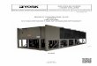 AIR-COOLED SCREW LIQUID CHILLERS - Johnson Controlscgproducts.johnsoncontrols.com/yorkdoc/201.21-nm2.pdf · 2016-06-16 · r134a models ycav0569-0969, 50 hz style a (492-879 kw) e/v