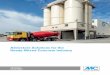 Admixture Solutions for the Ready-Mixed Concrete Industry · concrete industry has provided the company with an excellent platform to develop new generations of concrete admixtures