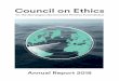Council on Ethics...Council on Ethics for the Norwegian Government Pension Fund Global • ANNUAL REPORT 2018 3 Contents The Chair’s report 4 Members of the Council on Ethics and