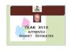 YEAR2016 APPROVED BUDGET ESTIMATES - Edo State · Revenue Head Revenue Description APPROVED 2016 BUDGET APPROVED BUDGET 2015 (=N=) ACTUAL REVENUE (=N=) Actual 2014 (=N=) JAN - SEPT