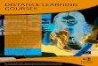 DISTANCE LEARNING COURSES€¦ · Distance Learning LEVEL 2 COURSES AVAILABLE: ELIGIBILITY: FREE LEVEL 2 DISTANCE LEARNING COURSES From August 2019, funding decisions for education