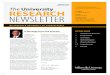 Provost NEWSLETTER - Millersville University ... research proves invaluable for personal and professional
