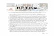 Page 1 of 19 - Myers Detox...EMF, and environmental toxins. 4. Aluminum, mercury, glyphosate, and many other harmful toxins are affecting the bodies ability to absorb essential nutrients,