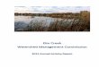 Elm Creek Watershed Management Commission · This annual activity report has been prepared by the Elm Creek Watershed Management Commission in accordance with the annual reporting