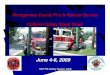 MCFRS Collision Safety Stand Down · 2009-06-04 · MCFRS Safety Section Collision Safety Stand Down 2007 2009 Collisions by Unit Type 2009 January to June 1 EMS 28 Engine 30 Special
