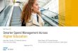 Smarter Spend Management Across Higher Education · INTERNAL Isaac Abbs, Director of IT Enterprise Systems, Pima Community College . September 2018. Smarter Spend Management Across