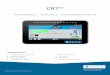 AFFORDABLE - SCALABLE - EXCEPTIONAL VALUE€¦ · The CR7™ is a 7” lightweight field computer with customizable in-job layouts. A simple widget concept, easily accessible settings,