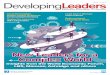 DevelopingLeaders ISSUE 14: 2014 · Leadership Development Developing Leaders Issue 14: 2014 | 51 Pioneering a new way of being At Mannaz, we have a long-standing heritage of co-creating