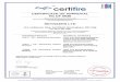 CERTIFICATE OF APPROVAL No CF 5638... · CERTIFICATE No CF 5638 REYNAERS LTD 28 General Requirements - “CS77 – FP” Doorsets . 1. This approval relates to the use of the above