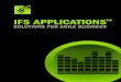 SOLUTIONS FOR AGILE BUSINESS · SOLUTIONS FOR AGILE BUSINESS ... 2010