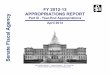 Michigan Senate Home - FY 2012-13 APPROPRIATIONS REPORT … · 2015-09-02 · Ellen Jeffries, Director - Lansing, Michigan - (517) 373-2768 Internet Address: ... The Agency is located