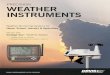 Weather Instruments - WordPress.com · Weather Instruments Weather Monitoring Systems for home, school, Industry & agriculture • Updates every 2.5 seconds • Wireless transmission