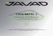 JAVAD GNSS TRIUMPH-1 Integrated GNSS Receiver · 2015-11-11 · WEBSITE; OTHER STATEMENTS – No statement contained at the JAVAD GNSS website (or any other website) or in any other