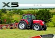X5 - McCormick · The X5 Series is designed and built in-house at McCormick factories in Europe. The X5 Series raises the bar for what a utility tractor should be. With outstanding