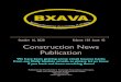 Construction News Publication - BXAVA Homebxava.com/Bulletin.pdfCONSTRUCTION NEWS PUBLICATION A Weekly Publication of The Builders' Exchange Association of Virginia 3207 Hermitage