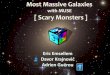 with MUSE [ Scary Monsters ]...[ Scary Monsters ] Naab l.24) A n g u l a r m o m e n t u m I n s i t u – S t e l l a r M a s s Various Mass regimes ⇒ Most massive galaxies In situ