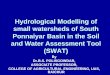SWAT | Soil & Water Assessment Tool - Hydrological ... Degraded land under plantation crops 0.90 9 Sands-Inland/Coastal