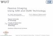 Passive Imaging Using SAR and ISAR Technologydits.center/downloads/spot53/EuRAD_2017_WF-01_PCL_10.pdf · Present and Future Perspectives of Passive Radar, 13 October 2017, Nuremberg,