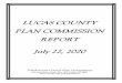LUCAS COUNTY PLAN COMMISSION REPORT July 22, 2020 · Lucas County Subdivision Rules and Regulations Lucas County Land Use Policy Plan (within the “expansion zone”) STAFF ANALYSIS