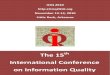 International Conference on Information Qualitymitiq.mit.edu/ICIQ/Documents/IQ Conference 2010... · Welcome to the 15th International Conference on Information Quality (ICIQ 2010)