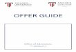 Offer guide 2019 v3 - Taylor's University · This Offer Guide explains everything you need to know about the offer. It will tell you what to do and when. It has been designed to help