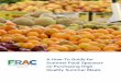 2015 EDITION - frac.org · specifications on the estimated number and kind of meals needed (including nutrition specifications such as whole grains and fresh fruits and vegetables),