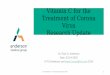 Vitamin C for the Treatment of Corona Virus Research Update · 2020/3/19  · of vitamin C (50 mg/kg in dextrose 5% in water, n = 84) or placebo (dextrose 5% in water only, n = 83)