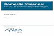 Domestic Violence - Centre for Public Legal Education Alberta · 2020-05-19 · 6 Domestic Violence: Roles of Landlords and Property Managers Final Report March 2017 Executive Summary