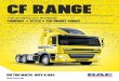 CF RANGE - PACCAR DAF · DAF Trucks Australia reserves the right to change these specifications without prior notice. *750,000km warranty only available on CF85 models. CF-RANGE-0519BR