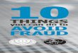10 · real help with these issues at consumer.ftc.gov. 5Consider how you pay. Credit cards have significant fraud protection built in, but some payment methods don’t. Wiring money