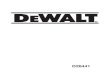 D26441 - DeWaltservice.dewalt.co.nz/PDMSDocuments/AS/Docs//docpdf/d26441_asi… · g If devices are provided for the connection of dust extraction and collection facilities, ensure
