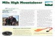 Mile High Mountaineer - - CMCDenver.org · 4/3/2014  · • Pocket knife • First aid supplies and/or first aid kit Toilet paper, hand sanitizer and Ziploc ... National Geographic