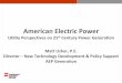 American Electric Power Company Overviewsco2symposium.com/papers2016/Keynote/MattUsher.pdf · • AEP Overview • Issues Impacting AEP and the Industry • Electricity Generation