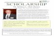 GEORGIA AGRIBUSINESS COUNCIL SCHOLARSHIP · member of the Georgia Agribusiness Council for more than 30 years serving in every leadership position possible. Bill helped lay the foundation,