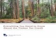 Everything You Need to Know About the Timber Tax Credit Tax.pdf · Everything You Need to Know About the Timber Tax Credit John McDuffie, CPA, Kelly Smith, CPA, and Grant Marshall,