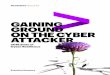 GAINING GROUND ON THE CYBER ATTACKER...of successful cyber attacks are also proving to be part of the solution to tackling cybersecurity. The research shows that 83 percent of survey