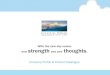 With the new day comes strength thoughts - Cloud Nine Graphics · Cloud Nine Graphics Pvt. Ltd., is a Creative Design, Advertising and Production Company was founded in 1996 by Nitin