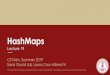 HashMaps - Stanford University€¦ · HashMaps CS106A, Summer 2019 Sarai Gould && Laura Cruz-Albrecht Lecture 19 With inspiration from slides created by Keith Schwarz, Mehran Sahami,
