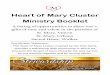 Heart of Mary Cluster Ministry Booklet€¦ · Altar Linen Care Clean and iron altar linens and server albs ... Lead children in Faith Formation in learning Catholic Christian music,