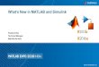 Prashant Rao Technical Manager MathWorks India€¦ · What’s New in MATLAB and Simulink Prashant Rao Technical Manager MathWorks India. 2 ... Resume program execution Troubleshoot