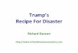 Trump’s Recipe For Disasterstatic.financialsense.com/historical/users/u796/pdfs/2017/Recipe-For-Disaster.pdfTo Subscribe to Macro Watch at a 50% discount, visit the Macro Watch website,