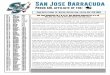 San Jose Barracuda€¦ · Regular Season Team Leaders (2017-18) Regular Season Records (2017-18) Points: 12, Danny O’Regan Goals: 6, Danny O’Regan Assists: 10, Rudolfs Balcers
