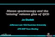 Meson spectroscopy and the ‘missing’ valence glue of QCD · Meson Spectroscopy - J. Dudek Summary photoproduction as a meson factory has not hitherto been explored it is likely