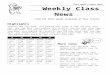 This week’s date here - Template.net€¦ · Web viewThis week’s date here Weekly Class News From the first grade classroom of Miss Frizzle Highlights Subhead: new copy here